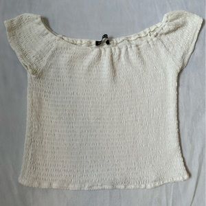 [3 for $15] 
Brandy Melville Stretchy Off Shoulder Crop Top